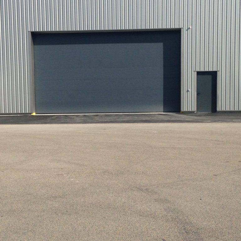 porte plein pied de 8000 4500 mm hauteur